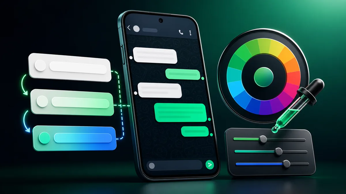 Como mudar a cor da letra do WhatsApp GB sem perder a legibilidade