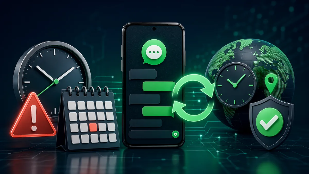 Erro “data do seu telefone está incorreta” no WhatsApp GB: como corrigir