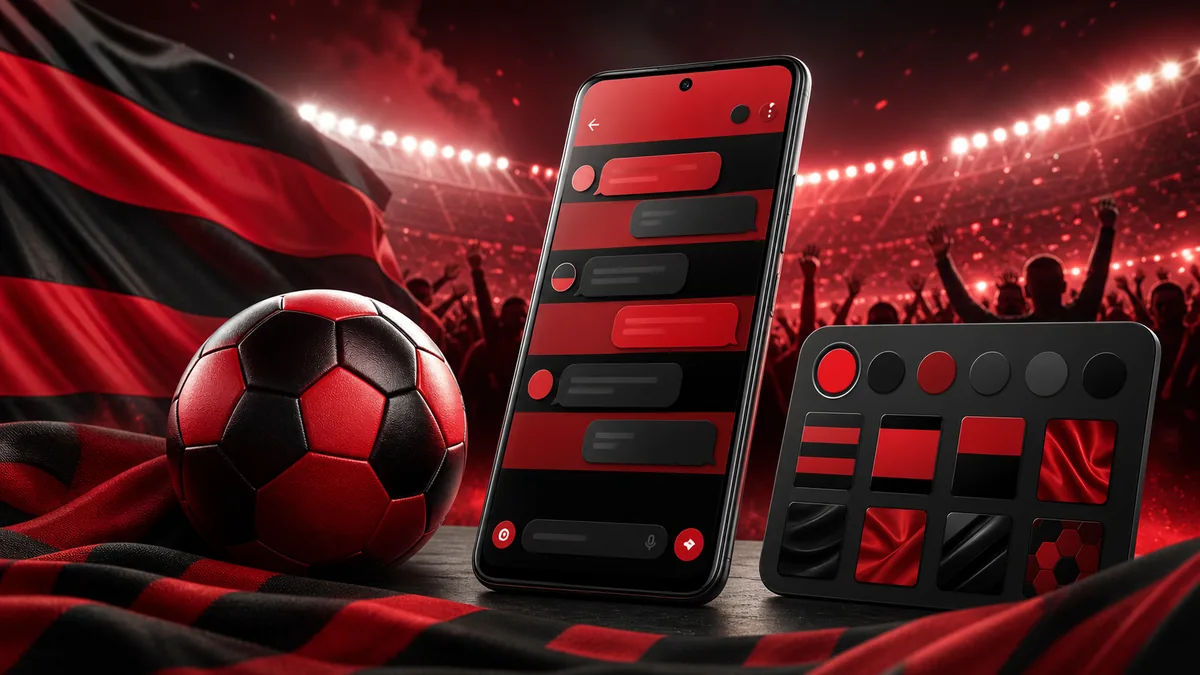Tema do Flamengo para WhatsApp GB: personalize com o estilo rubro-negro