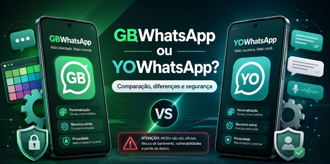 GBWhatsApp vs. YOWhatsApp: Comparativo Completo, Diferenças e Qual Escolher?